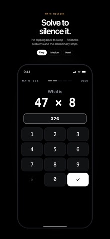 Alarm Clock: Heavy Sleepers iPhone screenshot