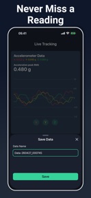 Accelerometer screenshot