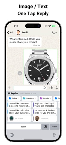 ReplyKit : Text Expander Screenshot 2 of 5