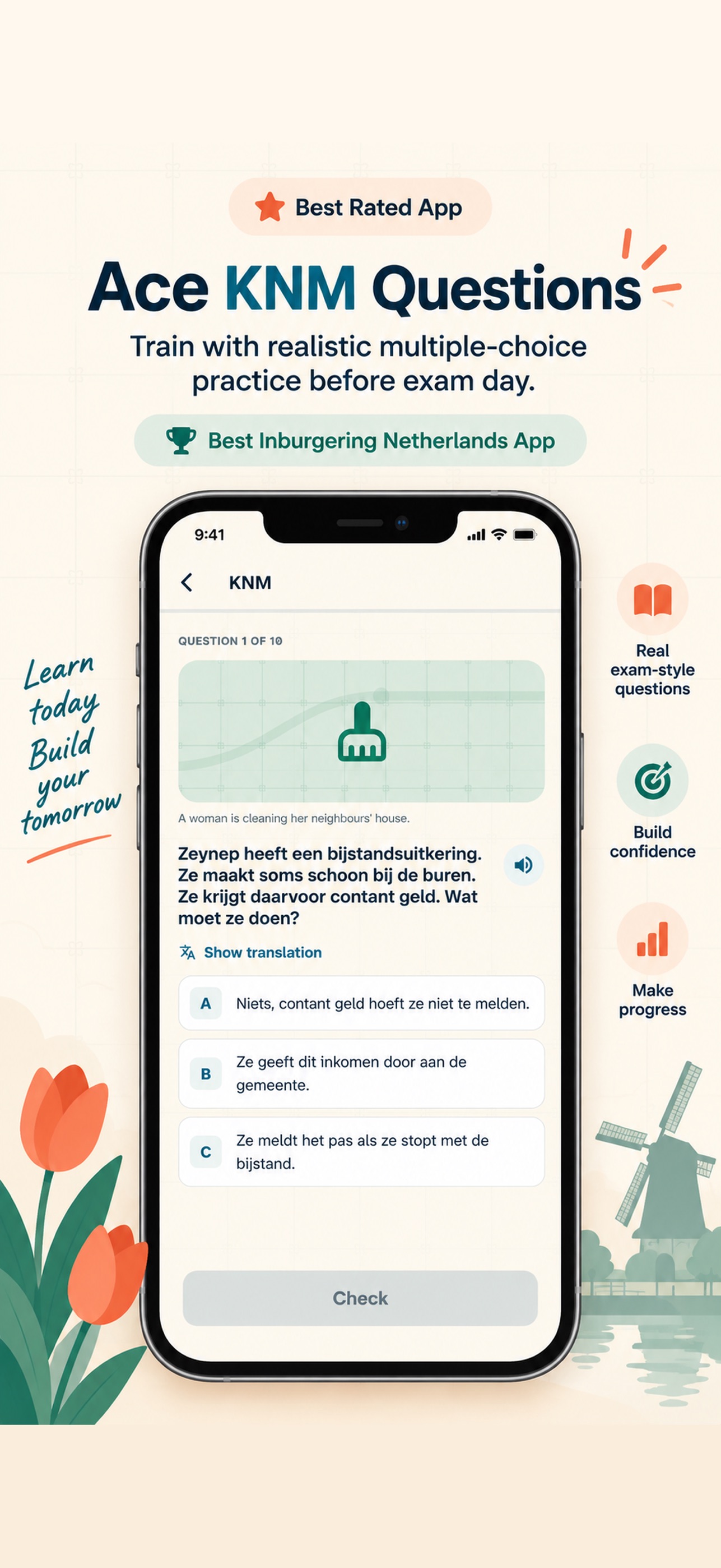 Screenshot 8 of Inburgering Nederland 2026