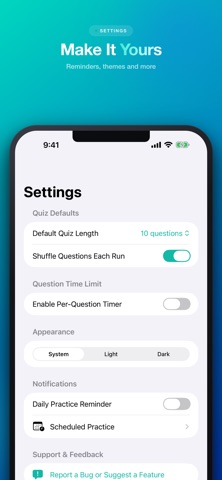 QuizBuilder - Custom Quiz Make iPhone screenshot