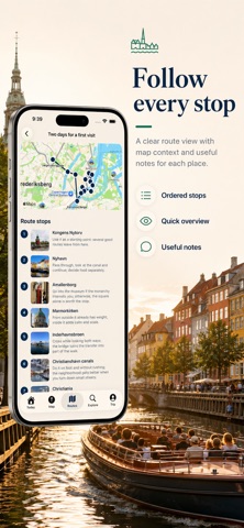 Copenhagen Travel Guide iPhone screenshot
