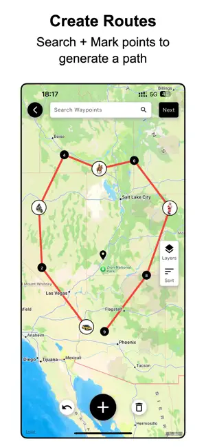 City Roamer - Travel Map screenshot 2