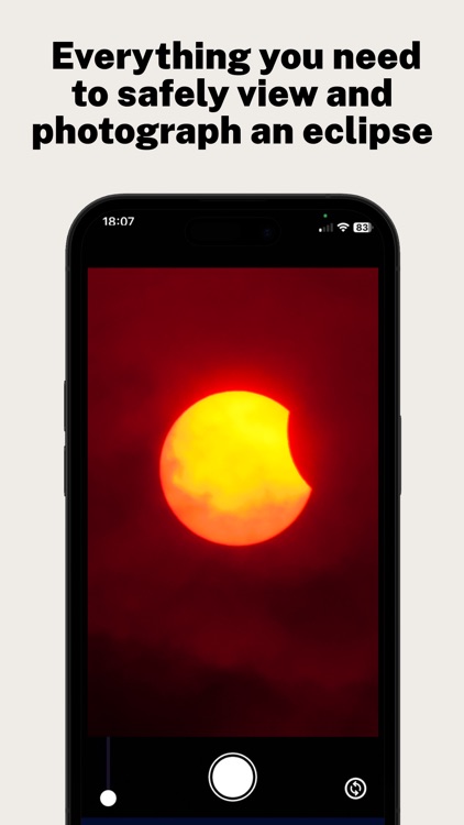 Solar eclipse events camera screenshot-3