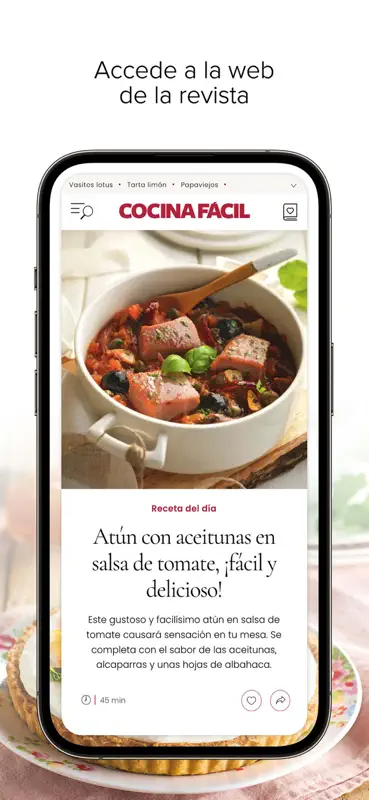 Cocina Fácil revista screenshot 2 of 6