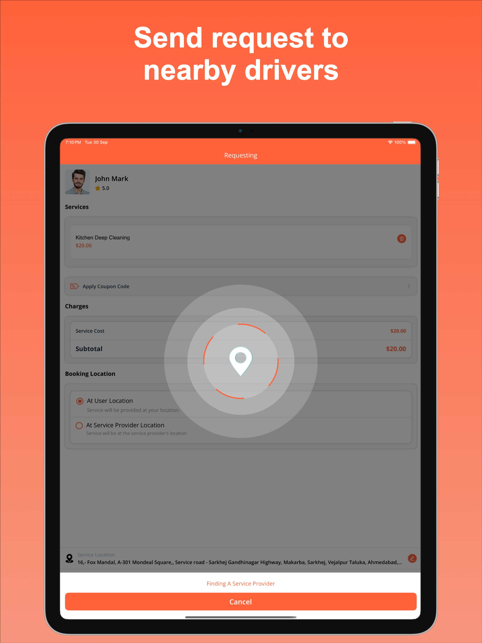 XHomeCleaning User