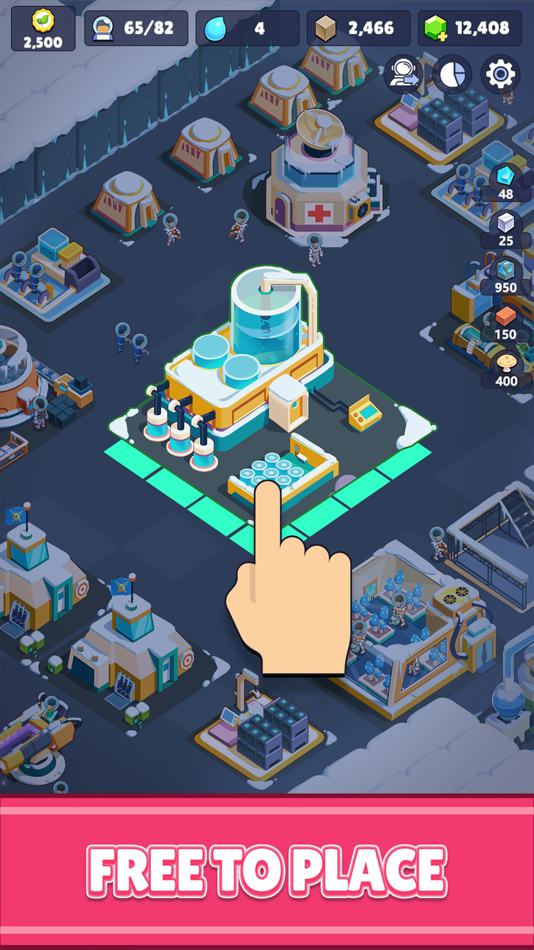#7. Mars Survival: idle game (iOS) Podle: Oneorwa Technology Co.,Ltd.
