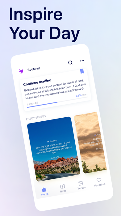 Soulway - Daily Bible Verse Screenshot