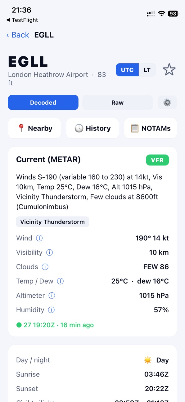 iPhone screenshot