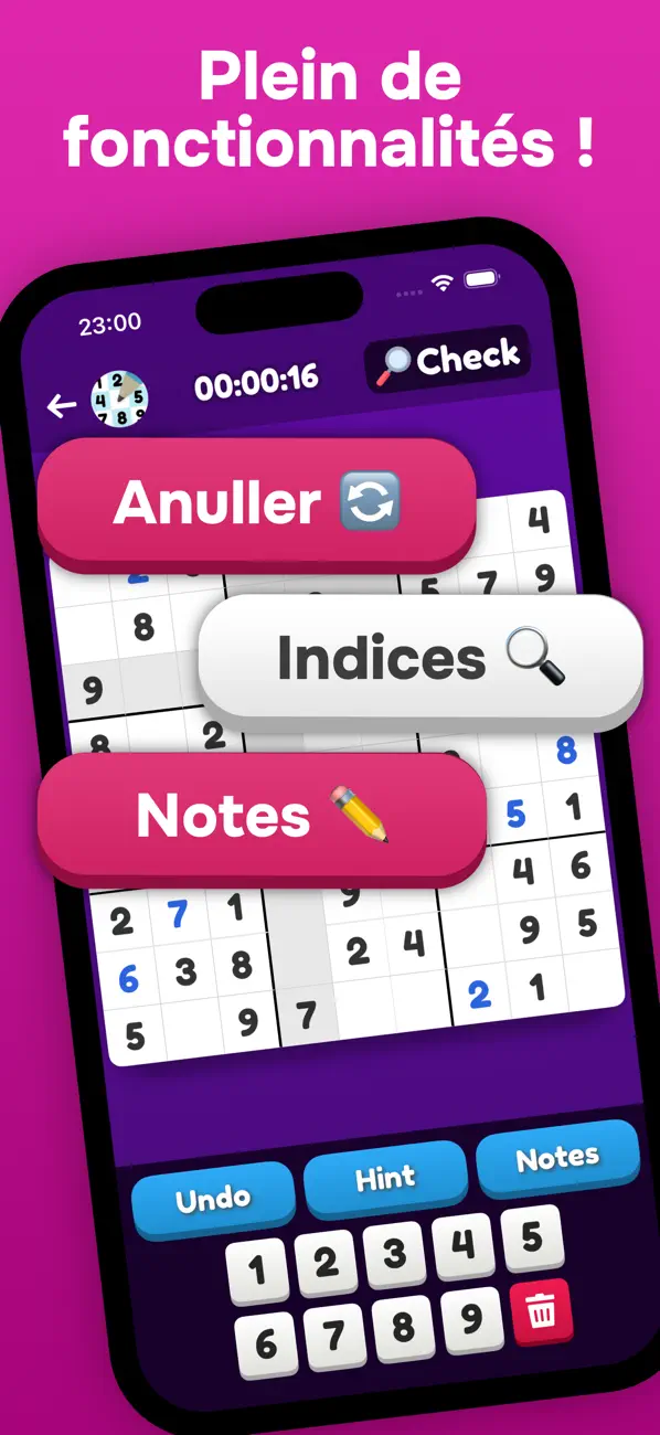 Screenshot #1 pour Sudoku: Entraînement Cérébral