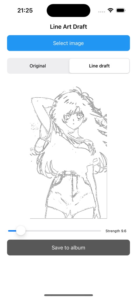 Line Art Draft - Line from Pic - Graphics & Design App | MWM