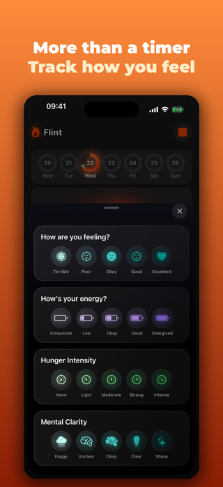 Flint: Fasting Timer & Tracker Screenshot 6 of 7