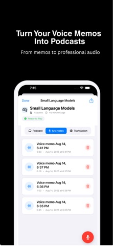 NoteCast AI Screenshot 6 of 6