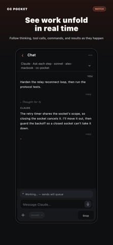 CC Pocket - AI Code Remote Screenshot 3 of 6