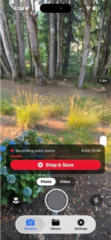 Camera Voice Memo Screenshot 2 of 5