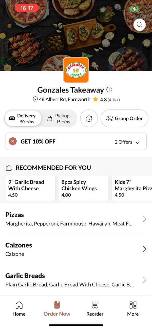 Screenshot #2 pour Gonzales Takeaway