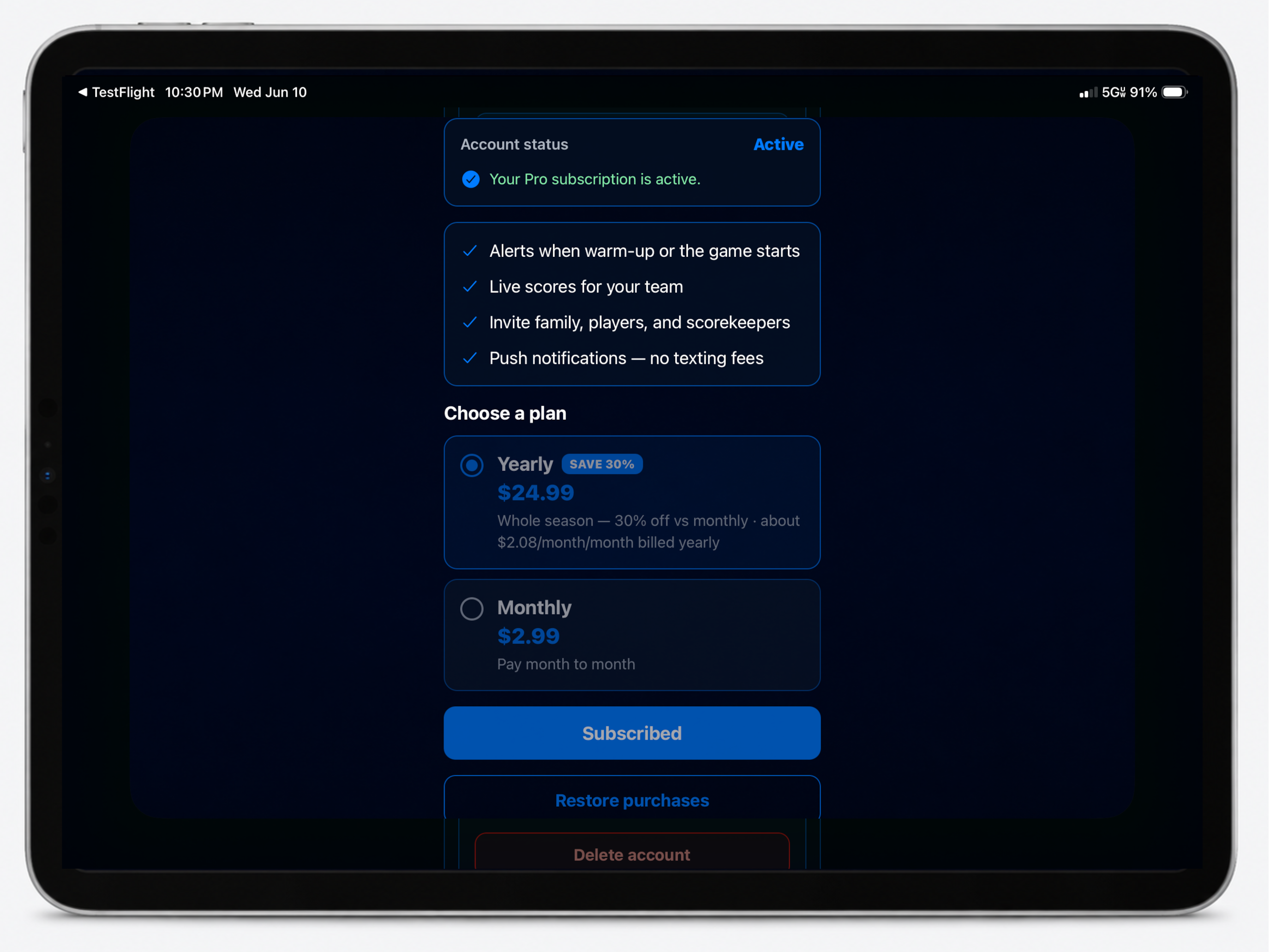 ScorePoint - Scores Anywhere screenshot 12