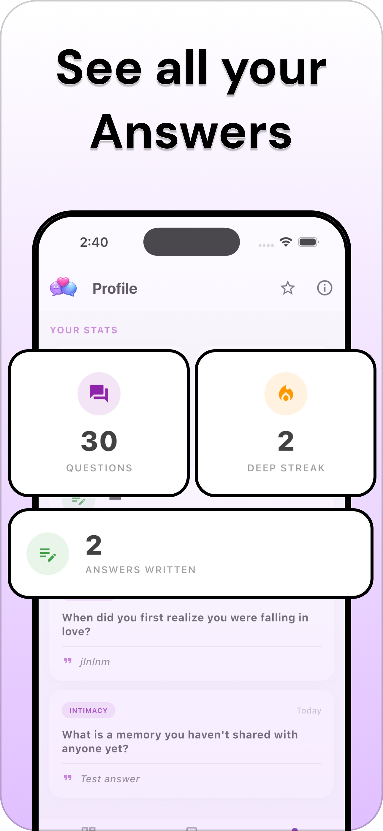 Deep Conversation & Questions screenshot 6