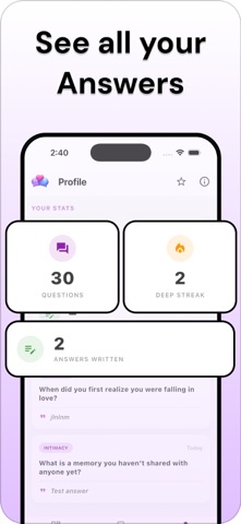 Deep Conversation & Questions Screenshot 6 of 6