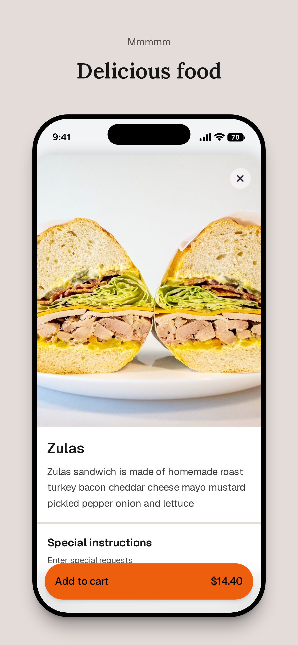 Zula's Deli Sandwich screenshot 5
