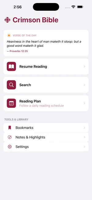 Crimson Bible: Offline Study screenshot 4