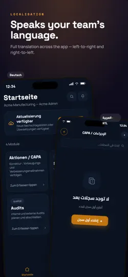 Скриншот QEHS Ethos на iPhone 6