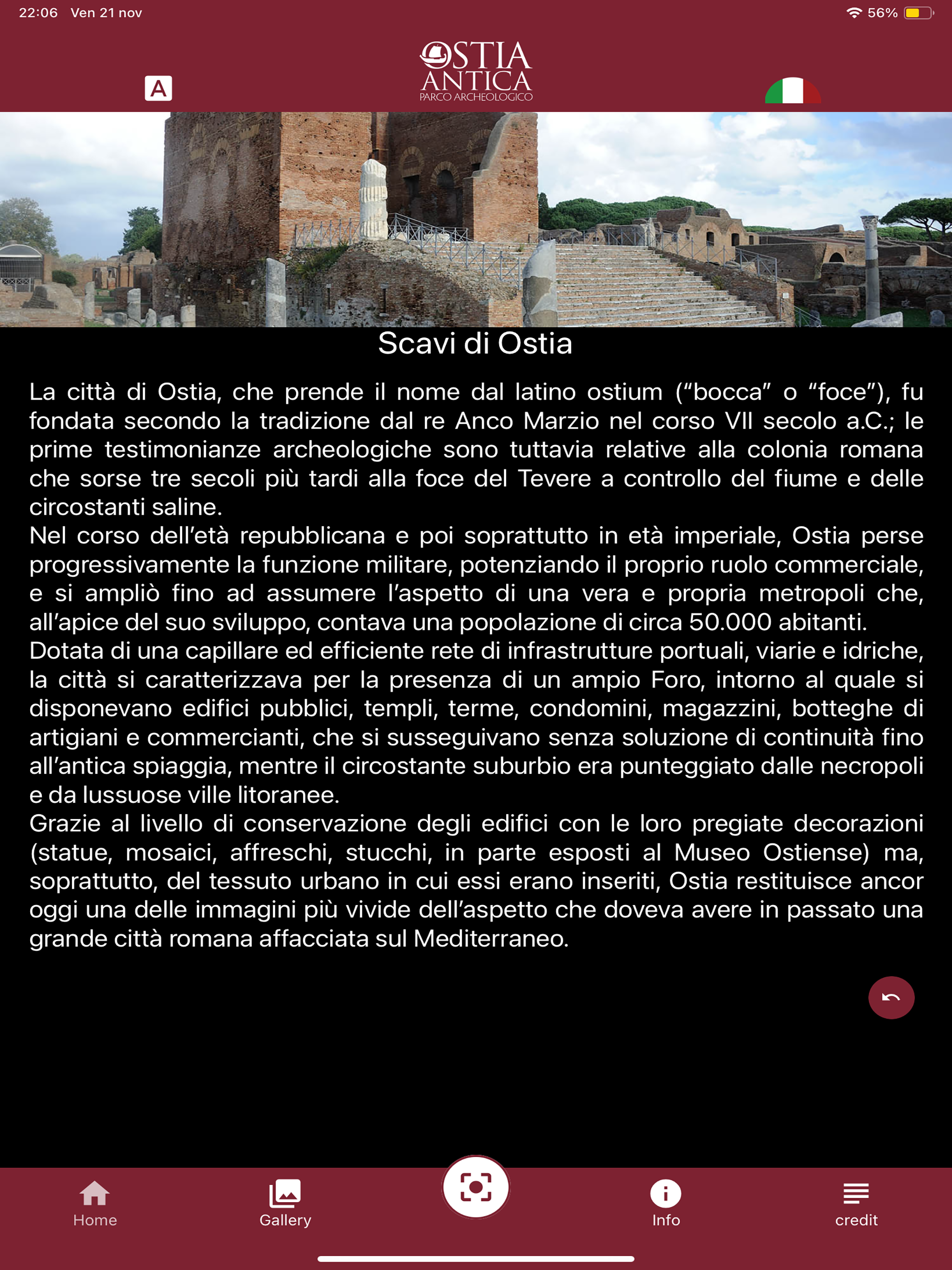App Ostia antica