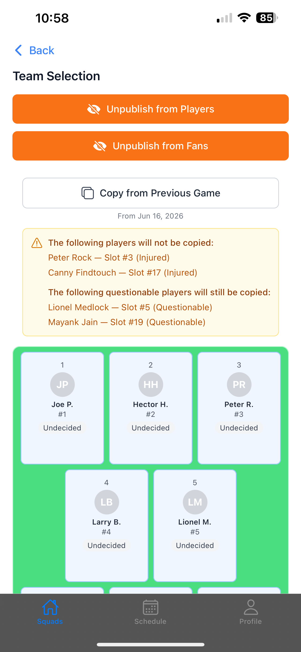 Coach180 screenshot 10