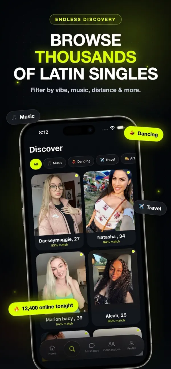 Screenshot #2 pour Latina Dating : Chat & Meet