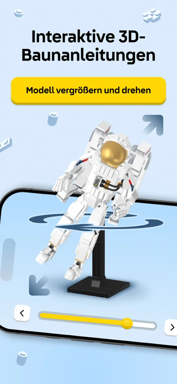 LEGO® Builder: 3D-Anleitungen iPhone App Screenshot 2 – Unterhaltung