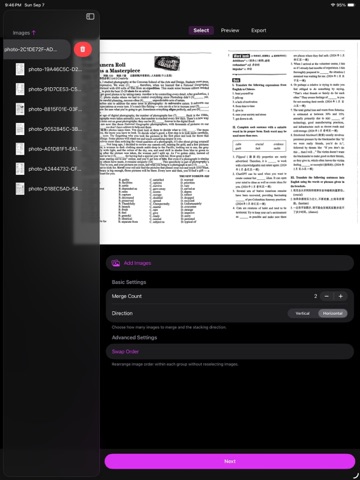 ImFlux iPad screenshot