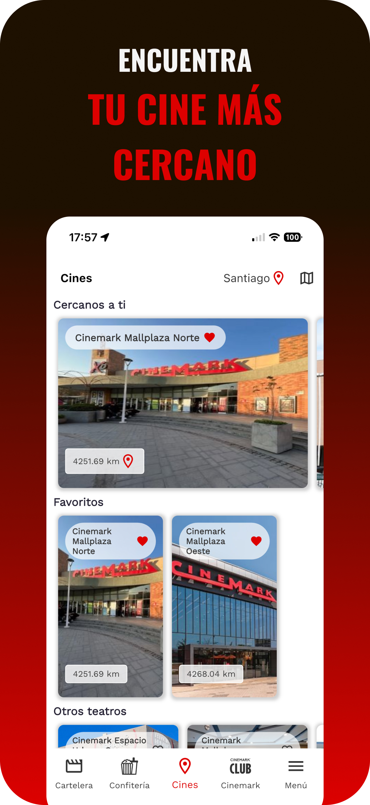Cinemark Chile screenshot 7