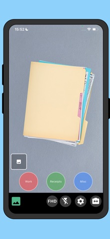 SortCam screenshot