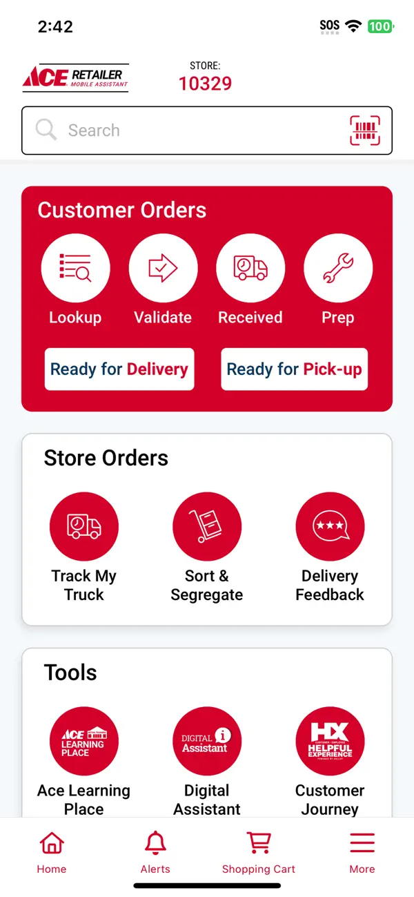 Screenshot #2 pour Ace Retailer Mobile Assistant
