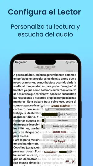 Captura de pantalla de Libros Y Audiolibros Autoayuda en iPhone 5