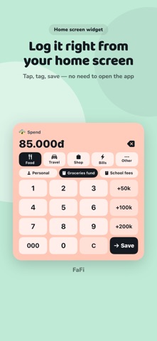 FaFi: Family Money Book screenshot 3