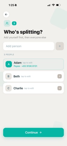 SplitLah screenshot