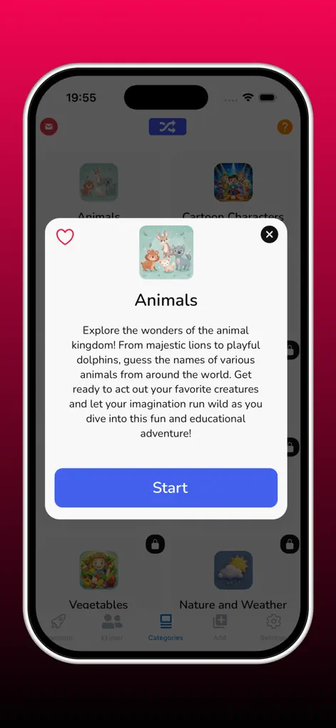 Charades For Kids - Headbands - Games App | MWM