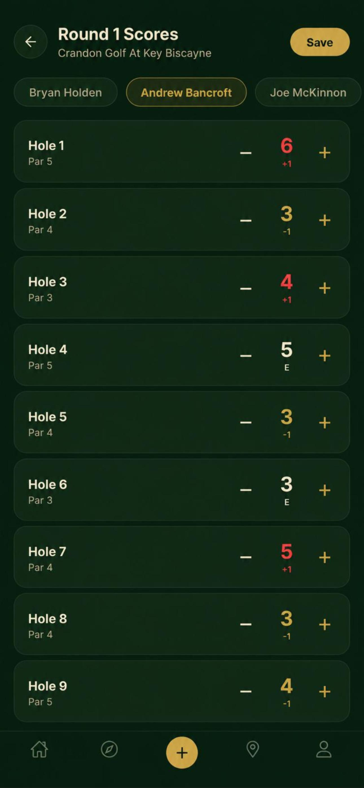 Course Cast - Golf