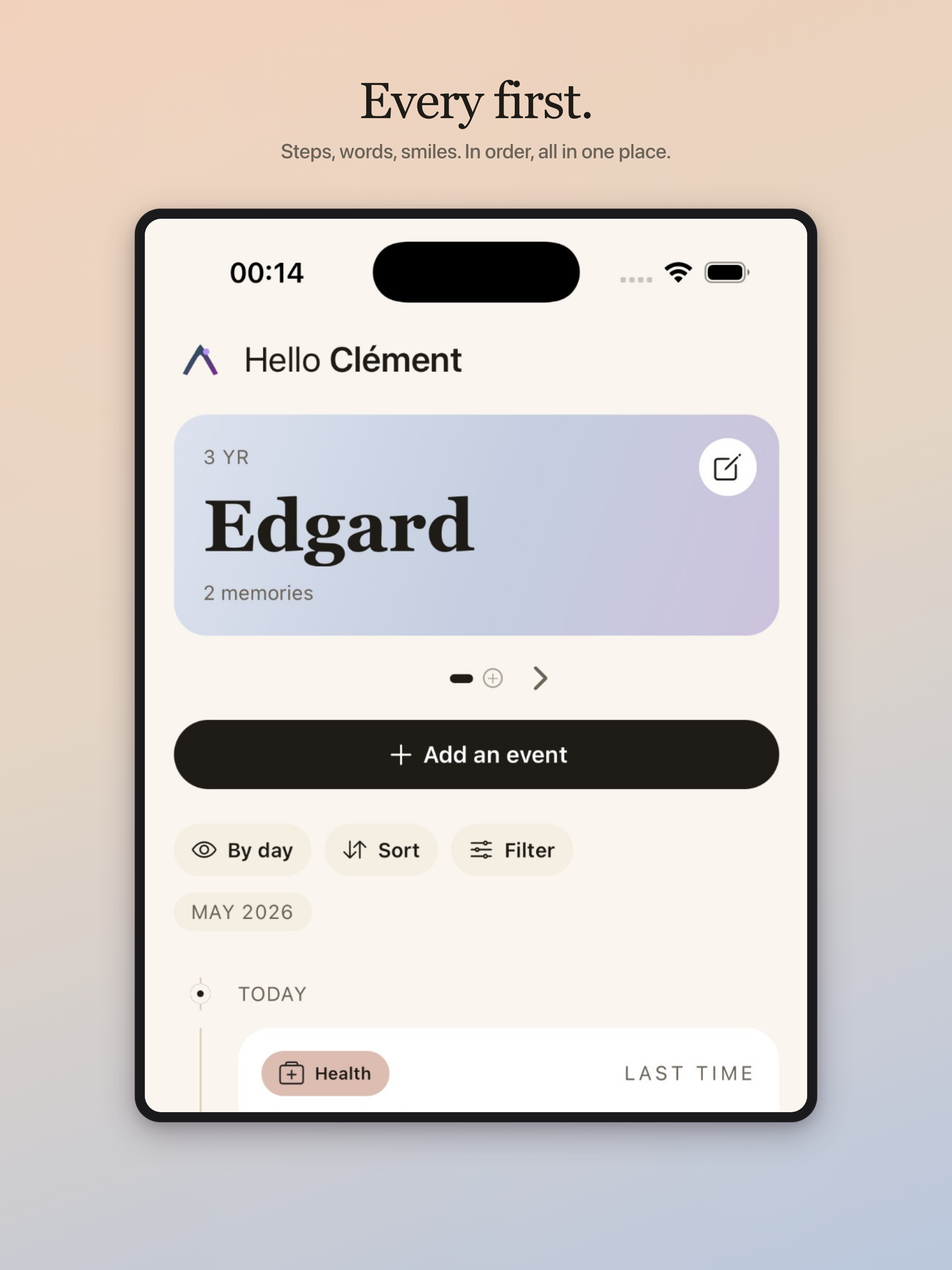 Auriane: Firsts journal screenshot 3