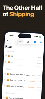 Docket - Dev Release Tracker screenshot 1