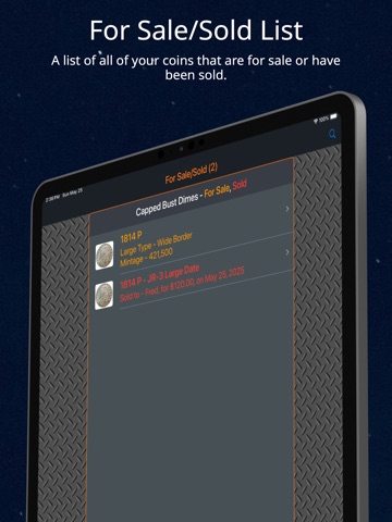 Capped Bust Dime iPad screenshot