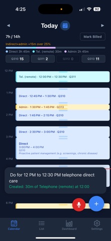 ActiveTime FHO+ screenshot