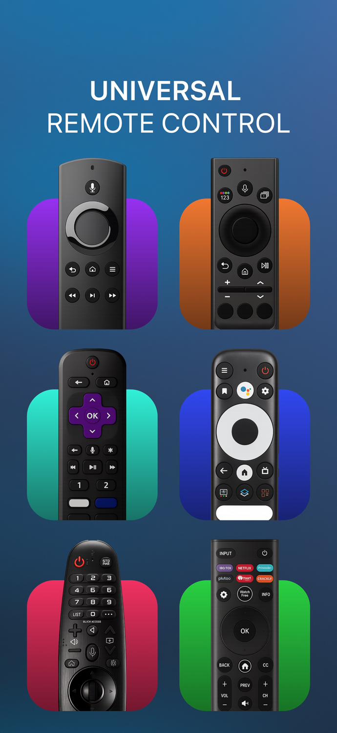 Universal TV Remote Control ⁺