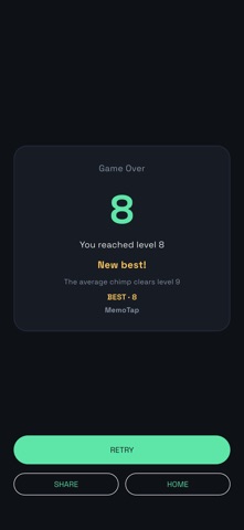 Memo - Tap iPhone screenshot