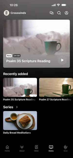 Crosswinds Church Oronoco screenshot 3