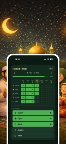 Muslim Prayer Times: Salah iPhone screenshot