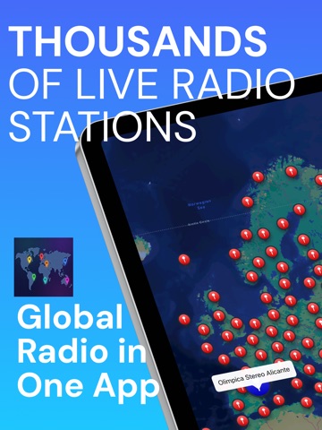 World Radio Stream-Live Radio iPad screenshot