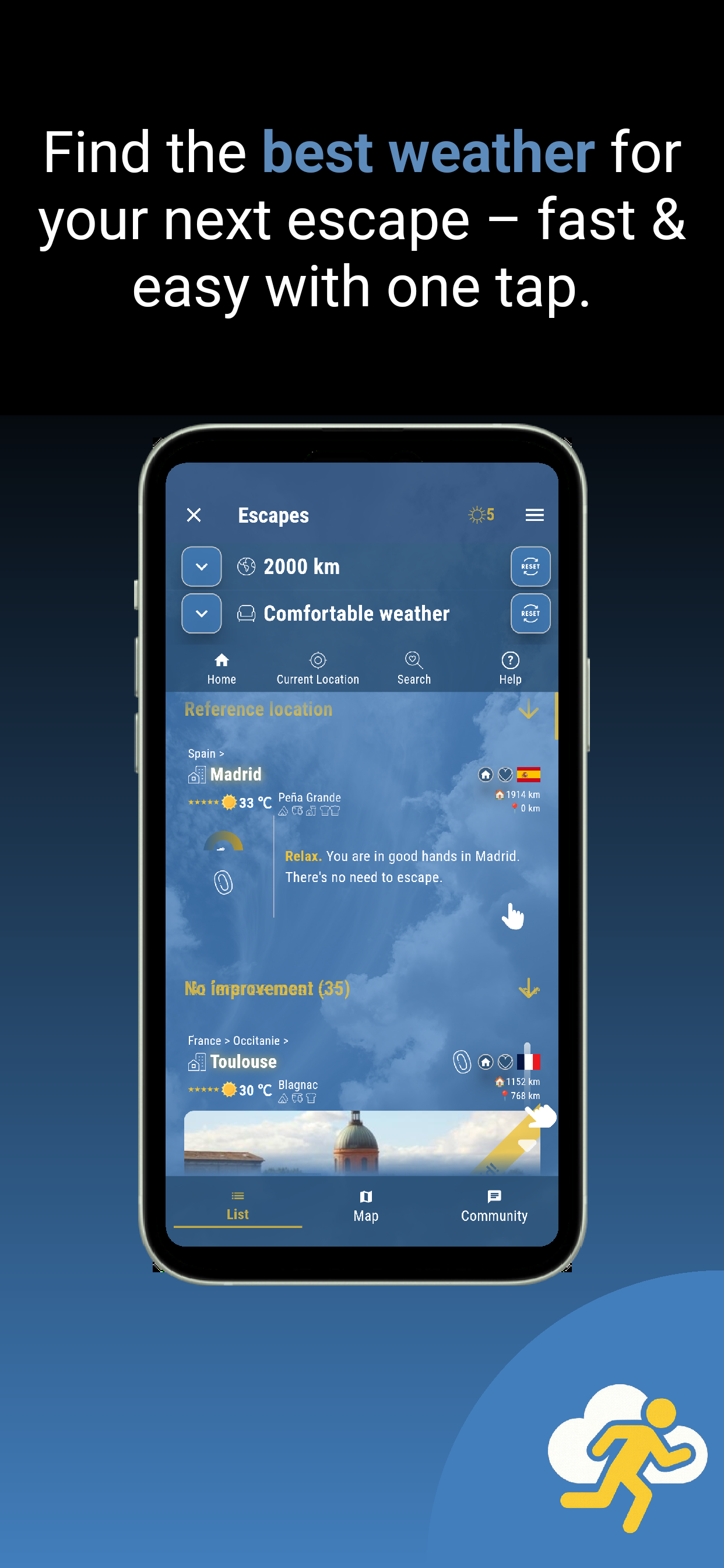 Weather Escapes