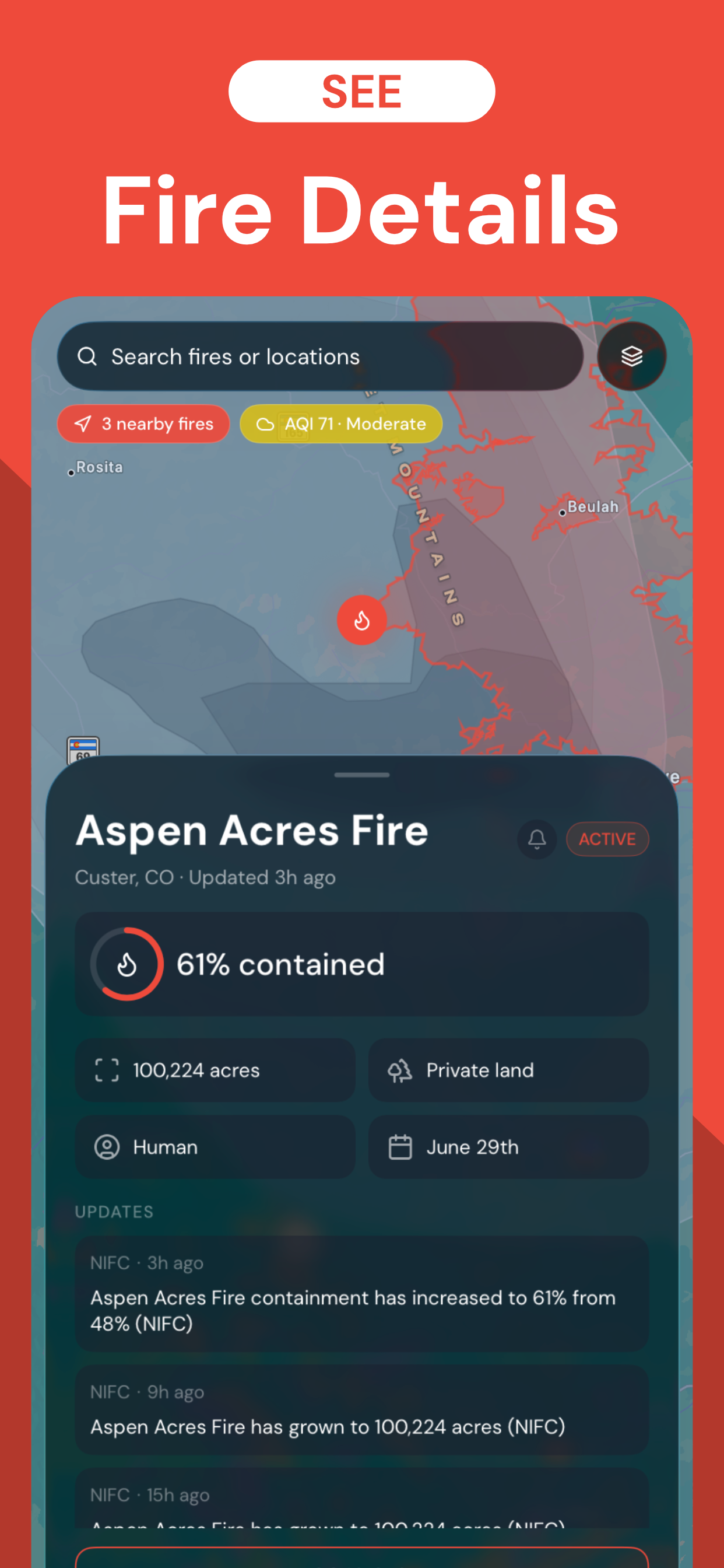 Fireloop: Wildfire Tracker screenshot 2
